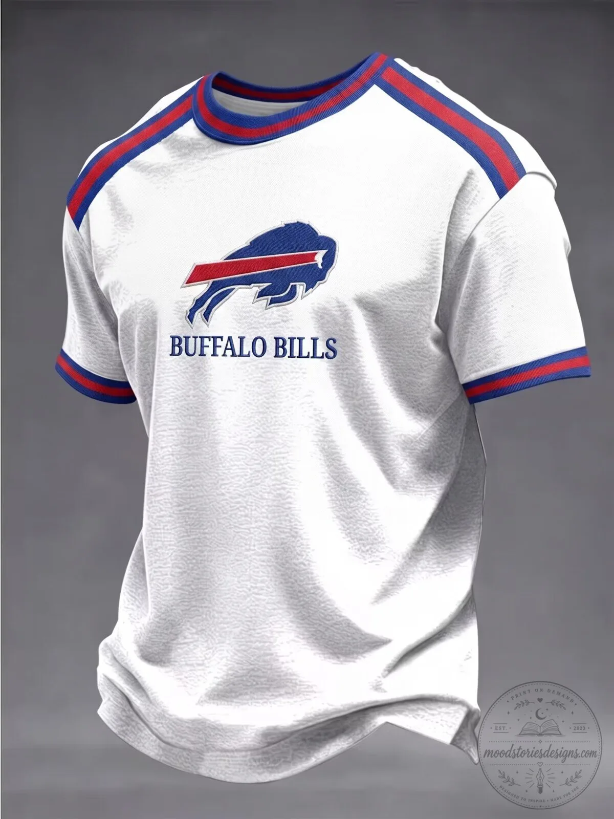 Buffalo Bills Football Fan Tee, Iconic NFL Team T-Shirt for Men