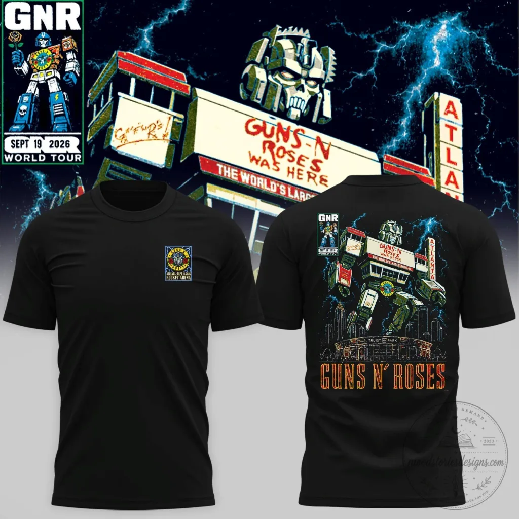 black-concert-t-shirt-featuring-robot-graphic-from-guns-n-roses-at-truist-park-atlanta-featured Black Concert T-Shirt featuring Robot Graphic from Guns N' Roses at Truist Park Atlanta