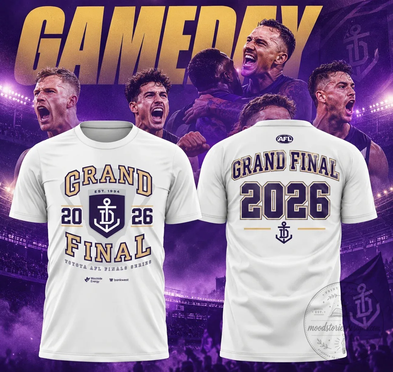 Fremantle Dockers Grand Final 2026 Toyota AFL Finals Series T-Shirt
