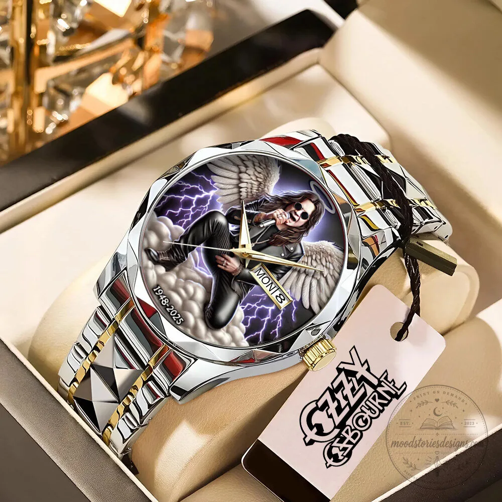 Ozzy Osbourne Rock and Roll Music Legend Commemorative Wrist Watch