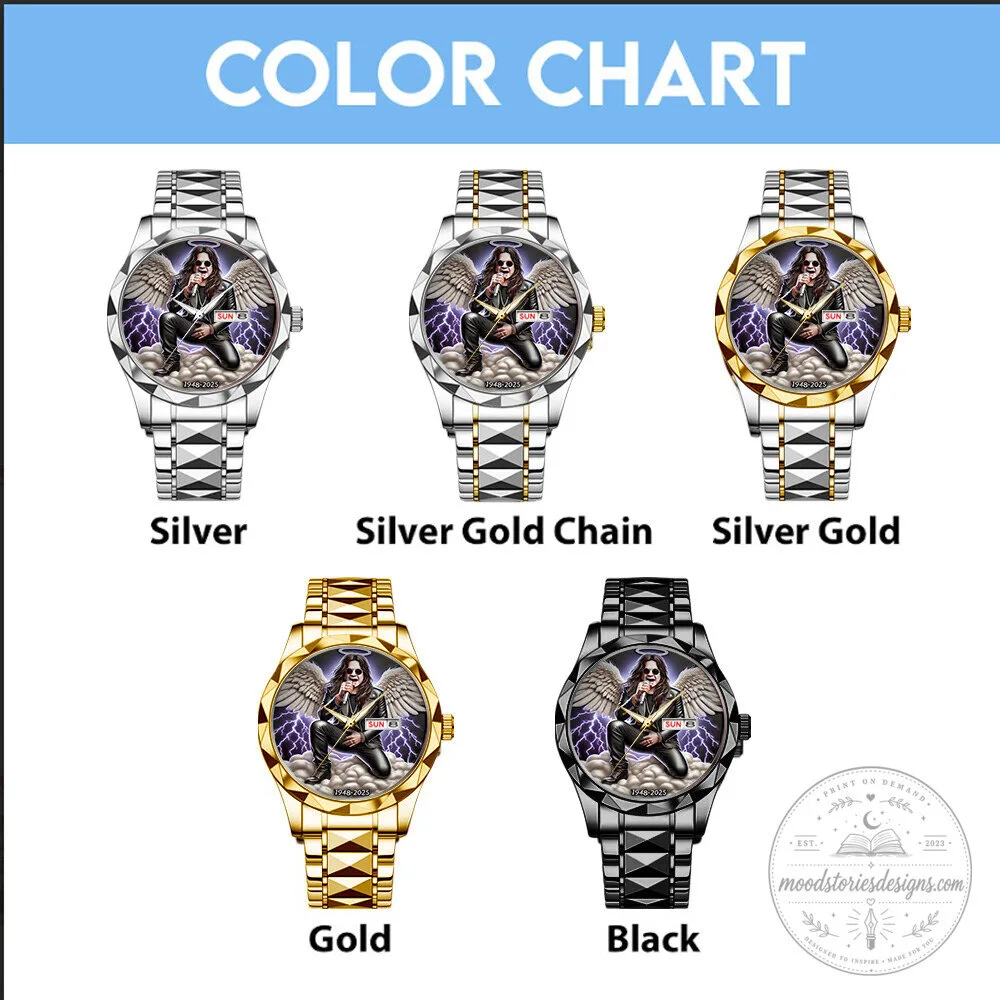 Ozzy Osbourne Rock and Roll Music Legend Commemorative Wrist Watch 10 Ozzy Osbourne Rock and Roll Music Legend Commemorative Wrist Watch