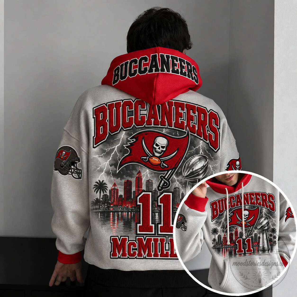 Tampa Bay Buccaneers Football Team Personalized Hoodie