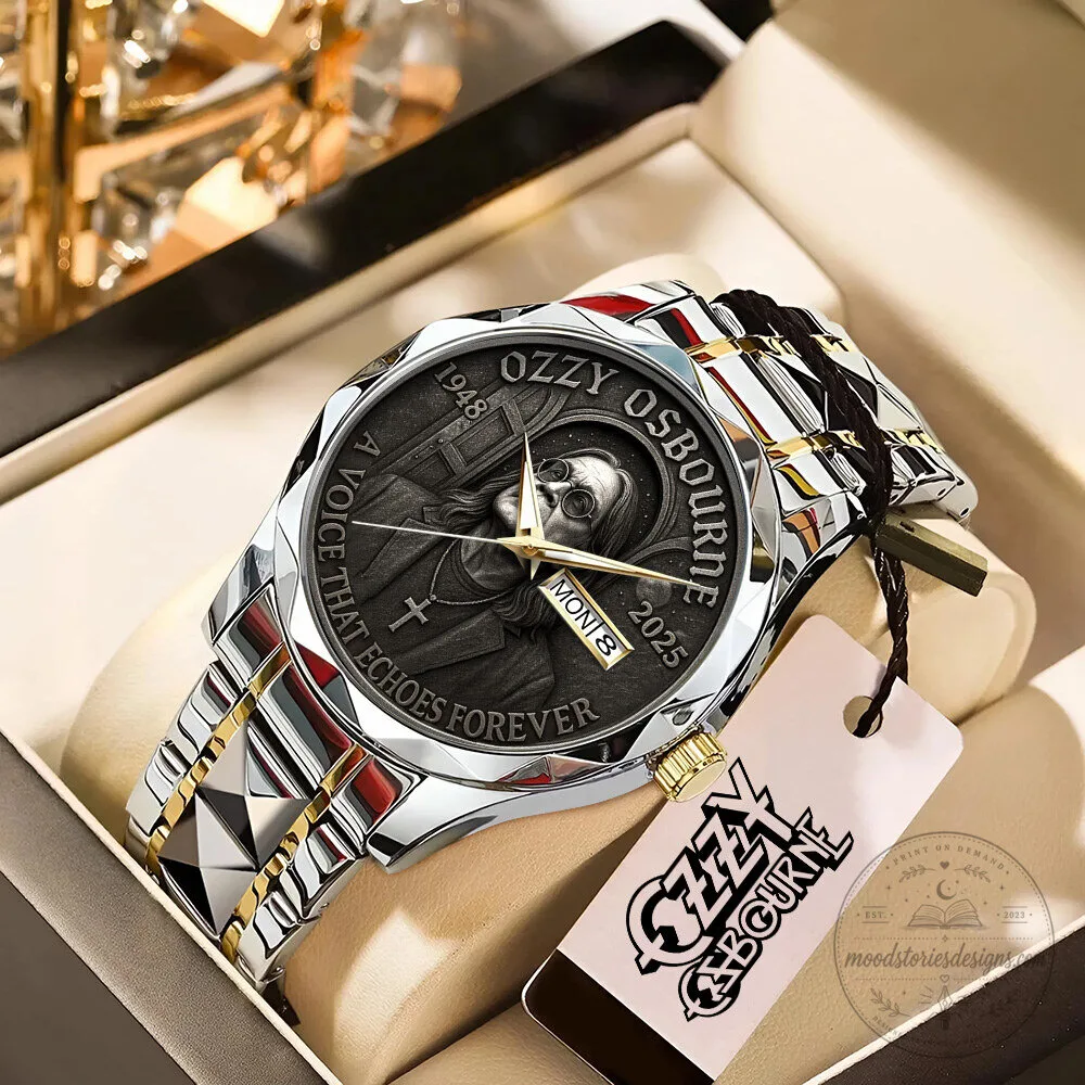 Ozzy Osbourne The Prince of Darkness Commemorative Luxury Quartz Watch