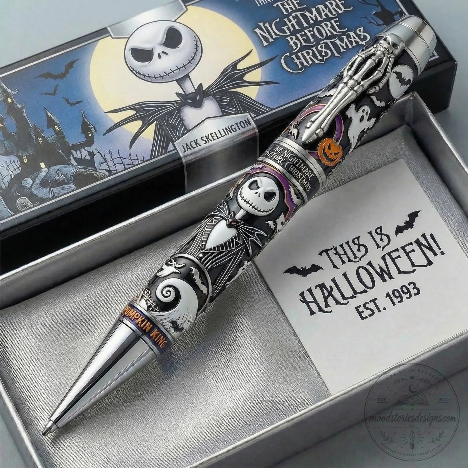 Nightmare Before Christmas Jack Skellington Halloween Collectible Pen