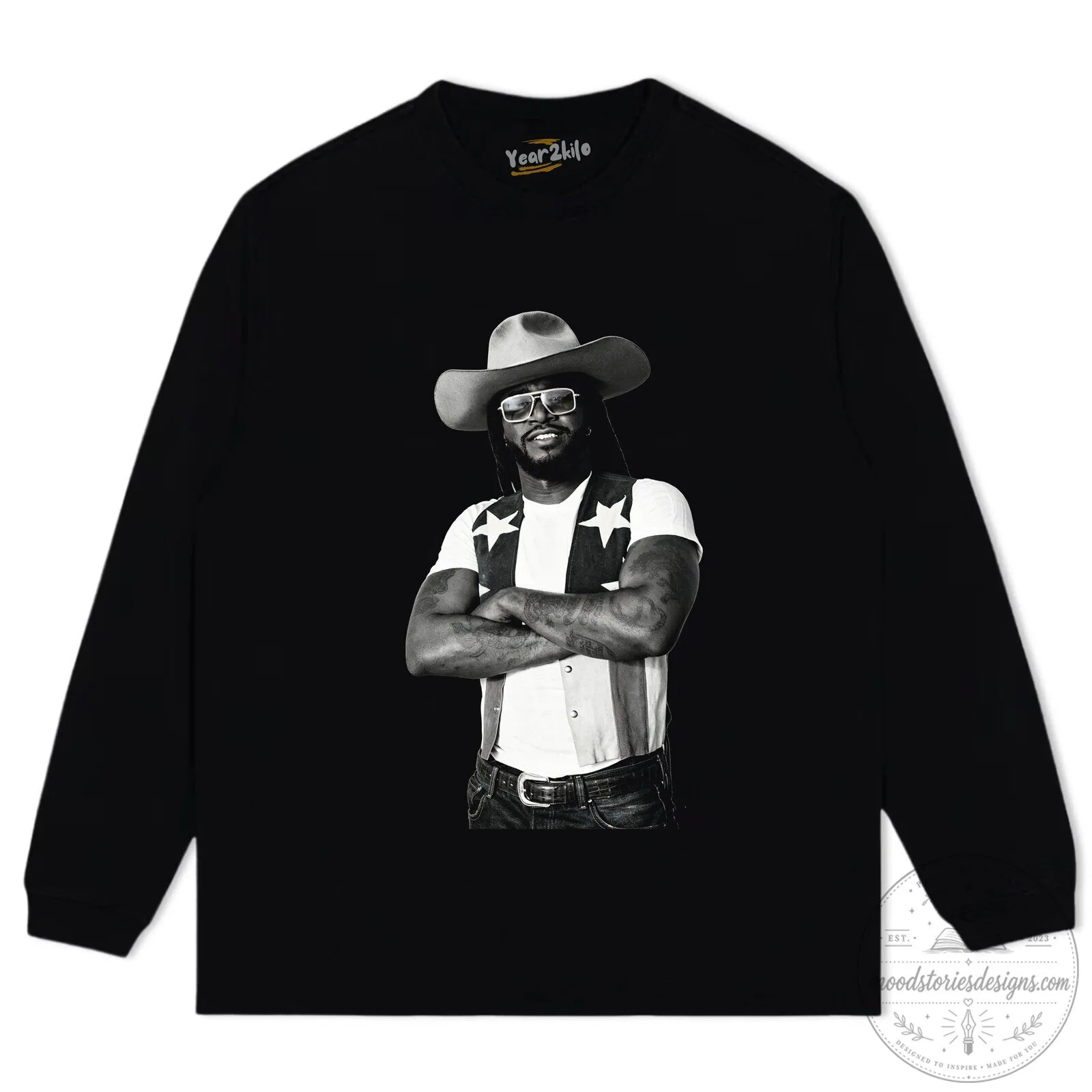 Shaboozey Country Music T-Shirt, Black Cowboy Hat and Vest Graphic Tee 15 Shaboozey Country Music T-Shirt, Black Cowboy Hat and Vest Graphic Tee