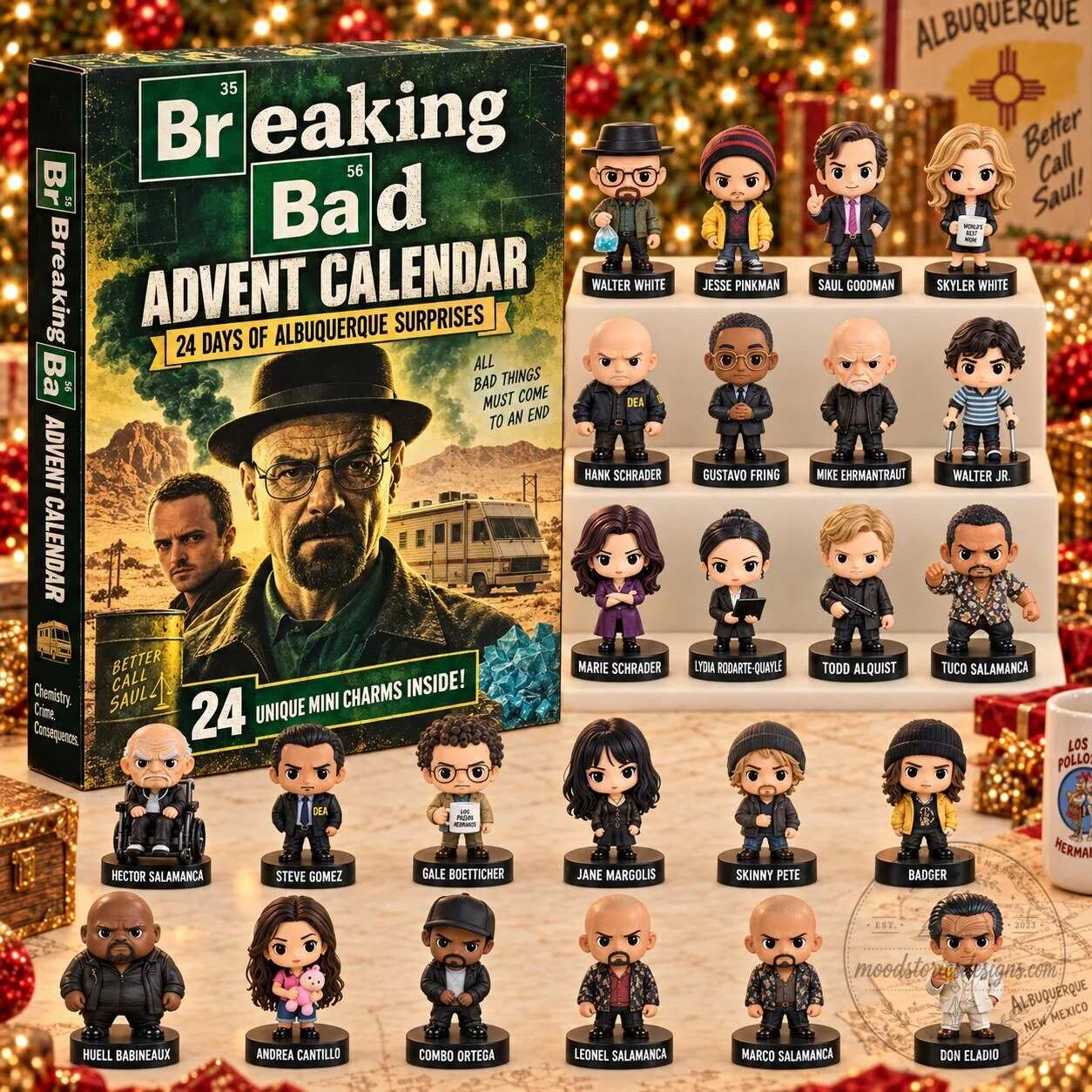 Breaking Bad Advent Calendar 24 Days of Albuquerque Surprises 2 Breaking Bad Advent Calendar 24 Days of Albuquerque Surprises