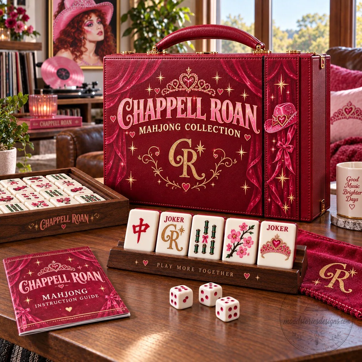 Chappell Roan Mahjong Collection Premium Game Set with Instruction Guide 2 Chappell Roan Mahjong Collection Premium Game Set with Instruction Guide