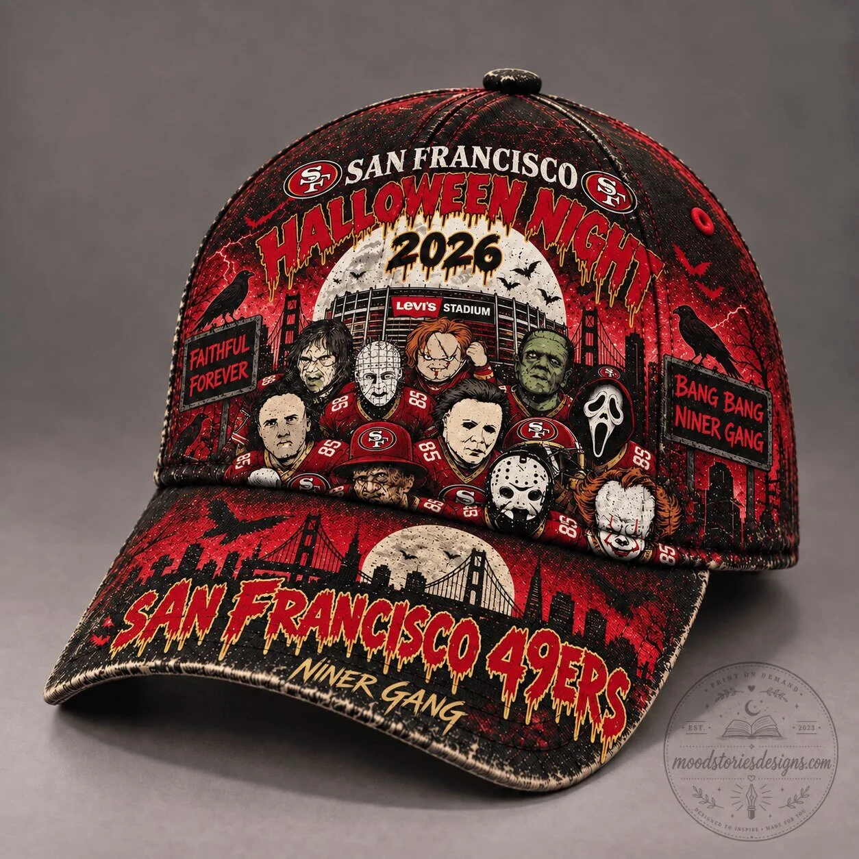 San Francisco 49ers Halloween Night 2026 Baseball Cap