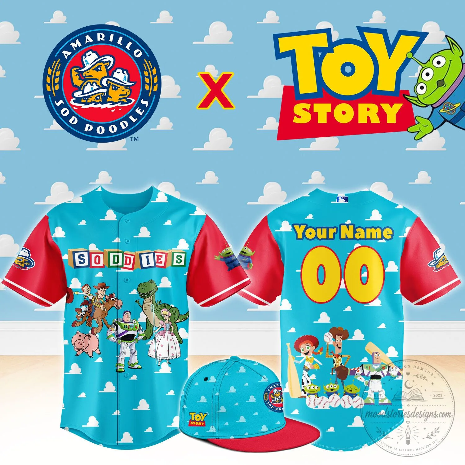 …ASP Toy Story Night Game Limited Custom Jersey 2 …ASP Toy Story Night Game Limited Custom Jersey
