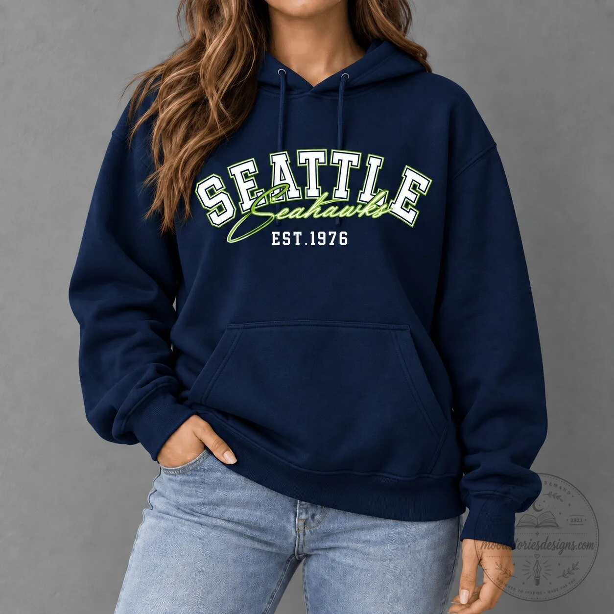 Seattle Seahawks Established 1976 National Football League Team Hoodie