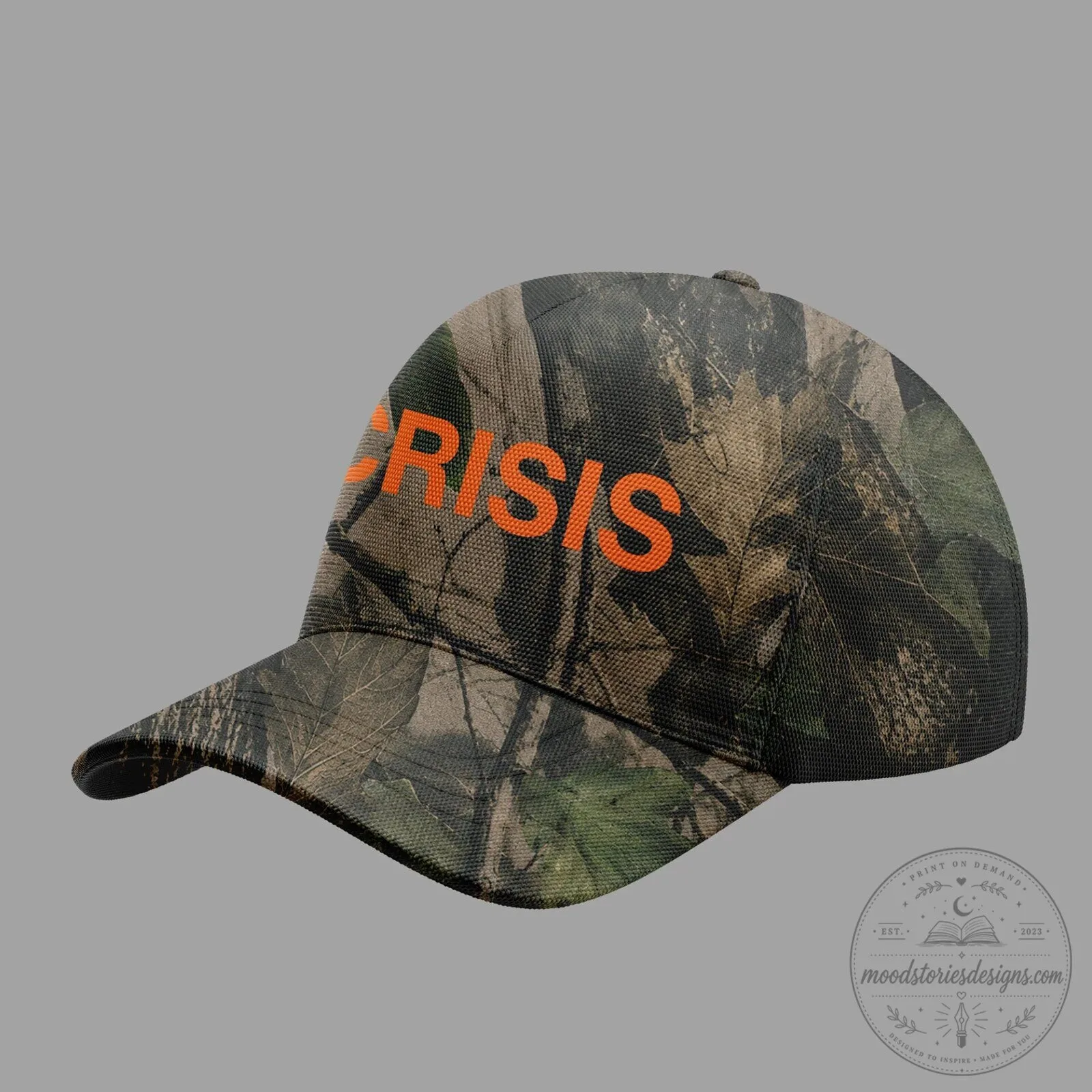 Crisis Band 20th Anniversary Tour Camouflage Baseball Cap