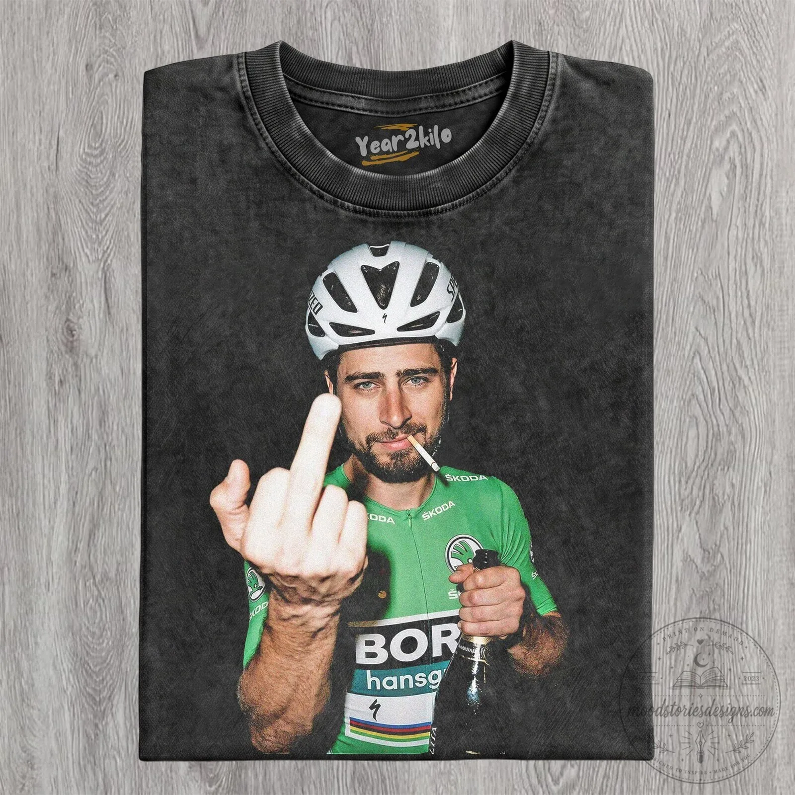 Points King T-Shirt in Green Jersey – Peter Sagan’s Legend Tour de France Edition