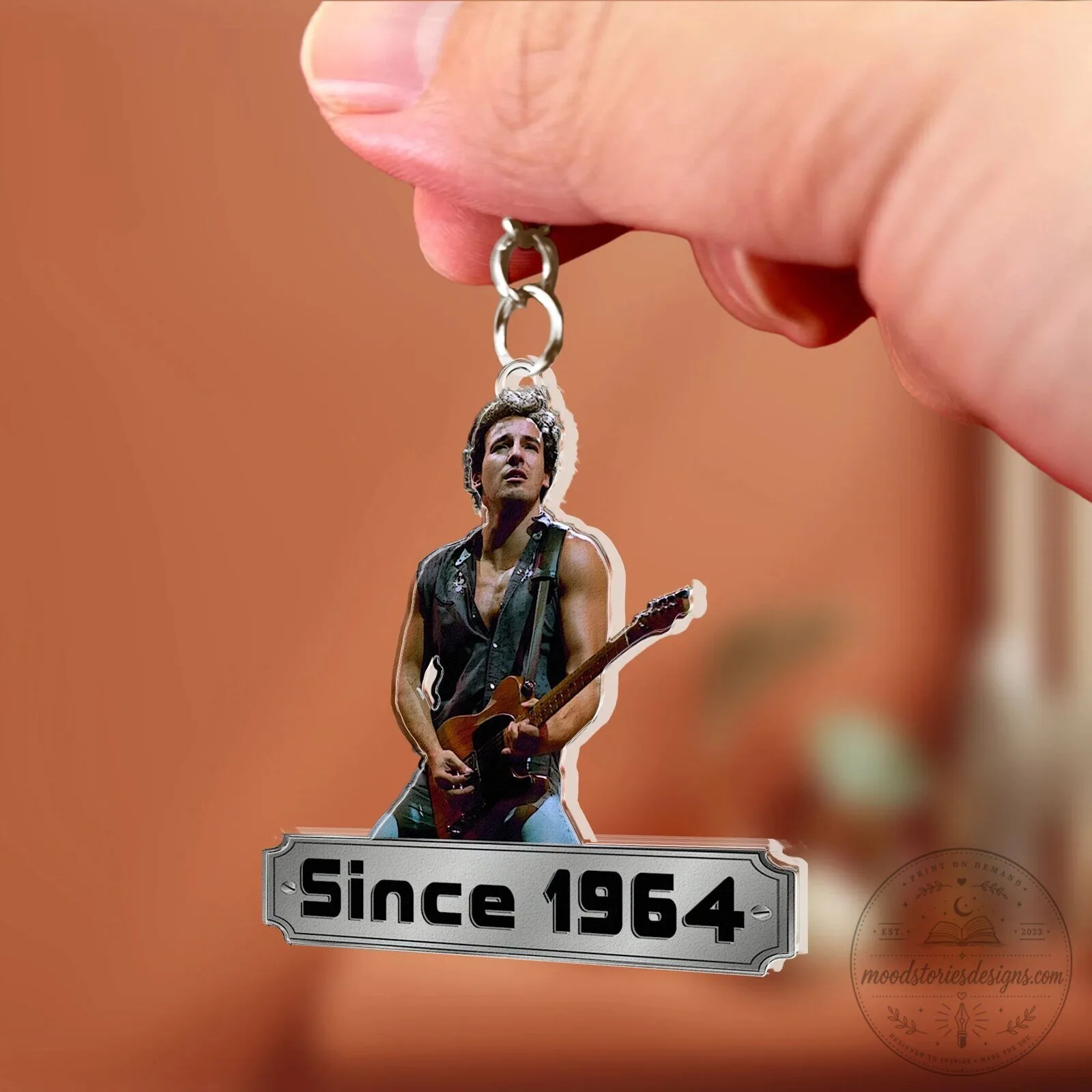 Bruce Springsteen Since 1964 Acrylic Keychain Rock Music Fan Gift 6 Bruce Springsteen Since 1964 Acrylic Keychain Rock Music Fan Gift