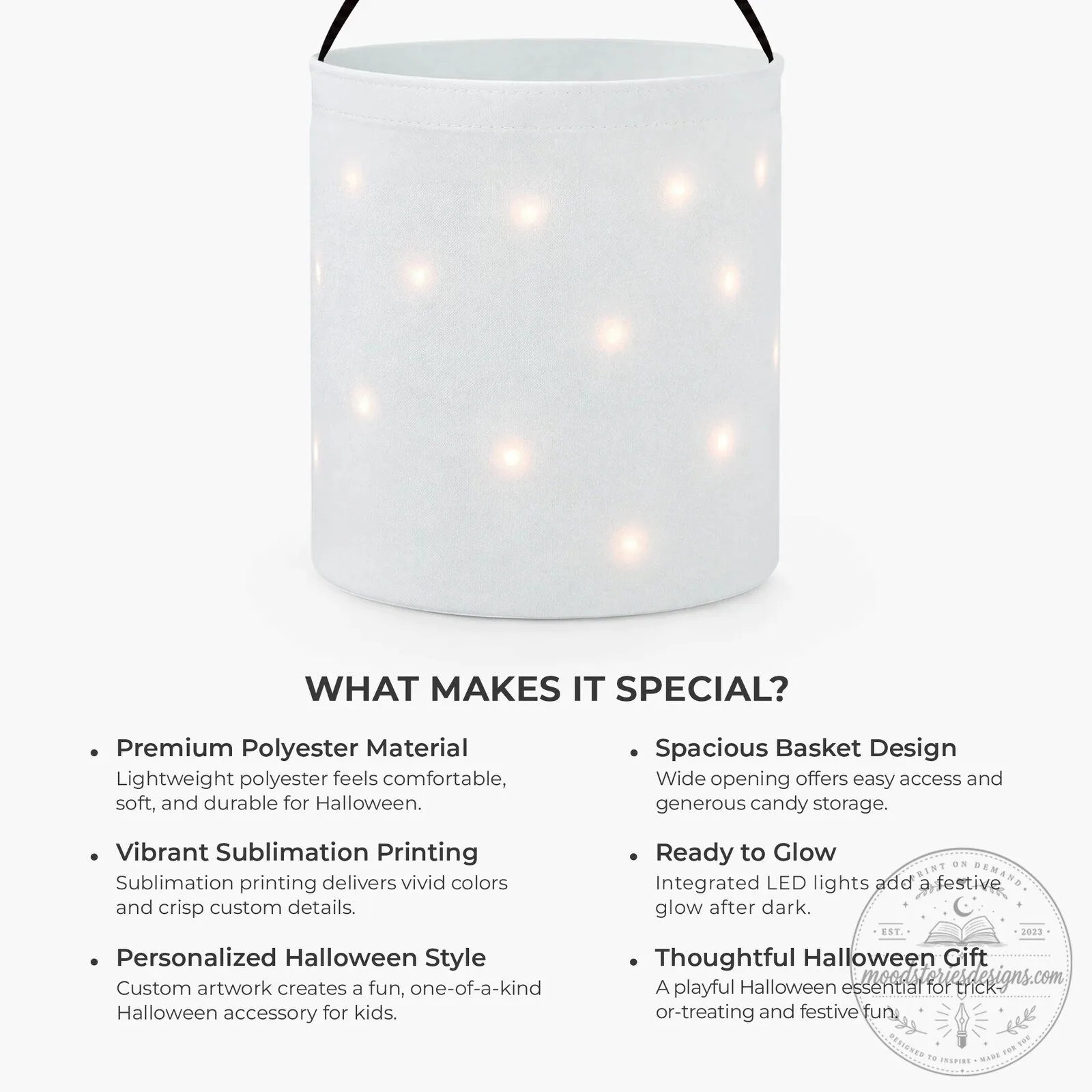Personalized Santa Mail Special Delivery LED Light Up Halloween Trick or Treat Basket 15 Personalized Santa Mail Special Delivery LED Light Up Halloween Trick or Treat Basket